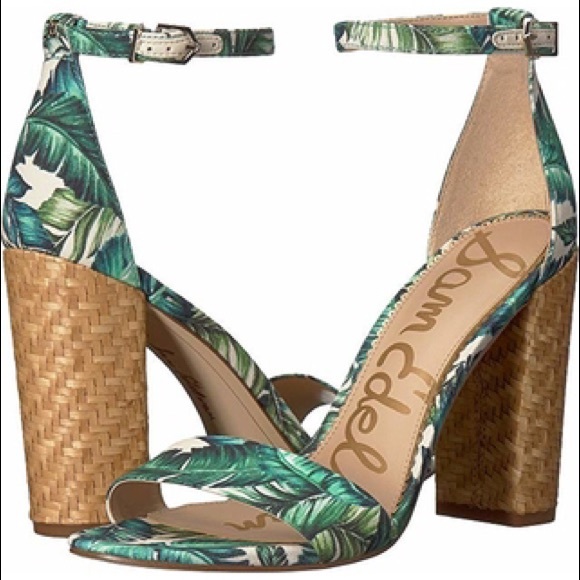 sam edelman yaro palm print